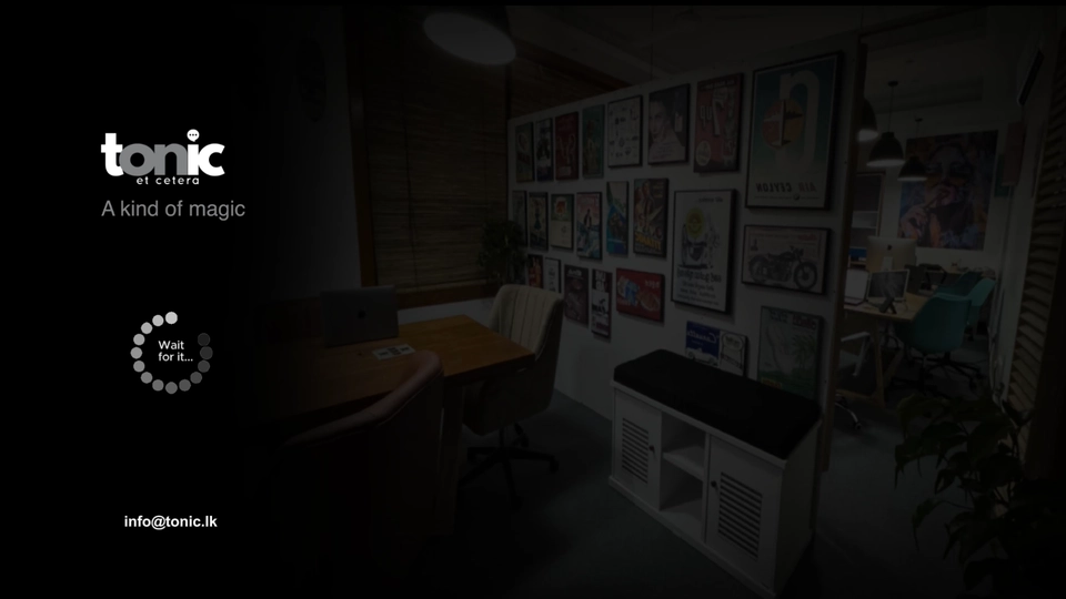 Retail business website developed for Tonic store